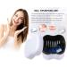 Denture Brush & Case for Travel | Denture Holder with Basket â€“ Mouth Guard & Retainer Container (Black) - Buy Online on GoSupps.com