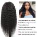 Water Wave 13x4 HD Transparent Lace Front Human Hair Wig 22 Inch Natural Black Color - Brazilian Virgin Hair, Pre Plucked with Baby Hair - 180% Density for Women - Buy Online on GoSupps.com