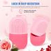 FOMIYES Kids Toy Beauty Face Ice Roller & Ice Cube Tray - Cool Facial Massage for Kids | Silicone Pink Ice Face Roller - Buy Online on GoSupps.com