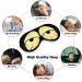 LynaRei Cartoon Tired Eye Sleep Mask - Funny Expression Blindfold for Full Night's Rest and Travel - Elastic Blackout Cover for Deep Sleep - Buy Online on GoSupps.com