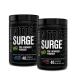 Jacked Factory Nitrosurge Max High Performance Pre Workout Powder - Pre Workout w/Nootropic Ingredients for Intense Focus Pumps & Energy (Electric Blue Raspberry 40sv & Cherry Bomb 40sv)