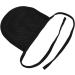 Neck Air Tubes Cover - Single-Layer Tracheostomy Protection Stoma Guard & Wound Cover for Full Neck Trachea Safety - Black - Buy Online on GoSupps.com