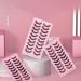 False Eyelashes 10 pairs of Natural Look D curl strip lashes Fluffy Wispy 3D Effect Hybrid Fake Eyelashes Lashes Natural Look - Buy Online on GoSupps.com