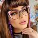 SERONI TR90 Cat Eye Blue Light Blocking Glasses | Anti UV Computer & Reading Glasses for Women & Men | Stylish Black Red Yellow Frames - 54mm - Buy Online on GoSupps.com