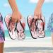 Shop Mnsruu Valentine's Day Flip-Flops | Heart Bicycle & Love Design Sandals for Men & Women - Perfect for Spa Travel & Bedroom - Buy Online on GoSupps.com