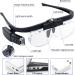 JUOIFIP Rechargeable Headband Magnifying Glasses with Adjustable Lamp - Double Slot Lighted Magnifier for Reading, Jewelry Repair, and Close Work (Up to 4.5X) - Buy Online on GoSupps.com