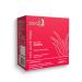 Clensta Red Aloe Vera Skin Glow 6 Steps Facial Kit - Single Use | with Vitamin C & Niacinamide | Reduces Dark Spots | Gives Skin Radiant Glow | 2.12 Oz/60g
