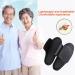 Unisex Open Toe Diabetic Shoes | Extra Wide Arthritis & Edema Footwear | Medical Cast Shoes for Swollen Feet - Black Medium - Buy Online on GoSupps.com
