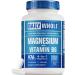 4-in-1 Magnesium Glycinate Complex 976mg of Magnesium Glycinate Citrate Malate L-Threonate & Vitamin B6 Supplement for Health | Third Party Tested Gluten Free Non-GMO - 90 Capsules