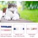 HACRAHO Breakaway Cat Collar 2 PCS - Adjustable Moon Stars Safety Collar for Cats Kittens Puppies - Pink and Blue - Buy Online on GoSupps.com
