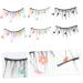 FOMIYES 15 Pairs Sequin False Eyelashes Fake Lashes Flower False Eyelashes Fake Eyelashes False Lashes Pride Outfit Color Lashes Lashes with Girl Eyelash Butterflies Sequins Eyelashes Miss - Buy Online on GoSupps.com