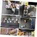 Zerodeko 10pcs Heart Jewelry Unique Wishing Bottle Vials Washing Bottle Wishing Bottle Diy Pendant Glass Wish Bottle Miniature Glass Color Bottle Pendants Bamboo Cork Glass Bottle - Buy Online on GoSupps.com