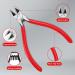 HAUTMEC 5" Precise Small Flush Cutting of Engineer Wire Cutter Plier with Location Pin for Fine Shearing Perfect for Circuit Board Cutting Electronic Components HT0327 1 - Buy Online on GoSupps.com