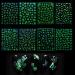 Glow in The Dark Nail Art Stickers - 8 Sheets 3D Self-Adhesive Decals for Manicure - Flowers, Leaves, Butterflies, Dragonfly Designs - Buy Online on GoSupps.com