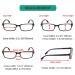 Eyekepper 4 Pack Classic Reading Glasses - Rectangular Frame for Men & Women - Black +4.00 Diopters - Buy Online on GoSupps.com