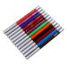 Beatifufu 12 Pcs 1 Set Shadow Set Eye Liner Sharpeners Red Eyeliner Long-lasting Eye Liners Paste