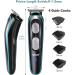 VGR Hair Clippers for Men Professional Hair Cutting Kit Electric Rechargeable Beard Trimmer Cordless Low Noise Beard Shaver for Mens Baby Kids Adult Daily Travel Use with Guide Combs Brush USB Cord - Buy Online on GoSupps.com