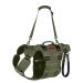Oneigris dog dishes invictus support dishes lifting dishes for medium -sized large dogs safety dishes with 3 handles removable adjustable adjustable shoulder straps and rear leg belts S green green