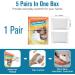 Adhesive Heat Patch - Stick on Clothes Hand Body Warmers with Adhesive Back Air Activated Warming Patches for Home Travel 5 Pieces - Buy Online on GoSupps.com