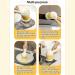 Cordless Cleaning Brush | Electric Scrubber Mop Cleaning Electric Brush with Replaceable Brush Heads for Bathroom Fixtures Kitchen Appliances - Buy Online on GoSupps.com