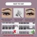 120 Cluster Lash Extension Kit with Tweezers and Lash Bond - 10-16mm C/D Curl | OP17 - Buy Online on GoSupps.com