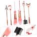 DOITOOL 7 Cosmetic Tools Facial Accessories Cosmetic Face Brushes Eyeshadow Brushes Foundation Brushes Xmas Make up Brushes Kit Mini Brush Multifunctional Brush Elder Candy - Buy Online on GoSupps.com