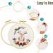 Mr. Pen Embroidery Hoops Set - 6 Pcs, Assorted Sizes & Colors - Plastic Cross Stitch Hoops and Sewing Rings - Buy Online on GoSupps.com