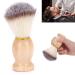 Premium Razor Brush - Soft Nylon & Wool Solid Wood Grip | Ideal for Rich Foam & Professional Beard Care - Buy Online on GoSupps.com