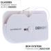 Didinsky Reading Glasses for Men & Women | Compact Lightweight Edgeless | Ideal for Travel & Reading | Unisex Comfort with Adhesive Strips - Orsay Snowbio 3.0x - Buy Online on GoSupps.com