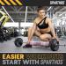 Sparthos Barbell Pad | Iron Gray | Comfort & Safety Guaranteed - Buy Online on GoSupps.com