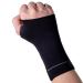 Compression Wrist Support Sleeve - Relieve Carpel Tunnel Wrist Pain - Best Wrist Support - Improve Circulation and Support Wrist (Midnight Black - 1 Sleeve L) Midnight Black - 1 Sleeve L