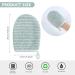 Kinhwa Makeup Remover Glove - Super Gentle Reusable Microfiber Facial Cleaning (3 Pack) - Eco-Friendly Water-Only Solution - 13cm x 20cm - Green - Buy Online on GoSupps.com