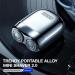 Mini Shaver On-The-Go | Portable Alloy Electric Shaver for Men | Cordless Travel Razor USB-C Rechargeable IPX7 Waterproof Easy Clean - Buy Online on GoSupps.com