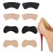 4 pairs of heel cushions heel protection back heel sticker self heel inserts cushion pads sponge heel pads heel pads shoes heel protection for shoes protection against friction and blow