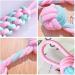 Buy An Verse Dog Toy Rope Set - 4 Durable Interactive Toys for Small & Medium Puppies | Natural Cotton Pink - Buy Online on GoSupps.com