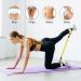 Yellow Ankle Resistance Bands Set for Glutes & Legs Workout - Home Gym Exercise Equipment for Women & Men - Buy Online on GoSupps.com