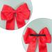 2 Pack Bow Hair Clips Pink Hair Bows for Women Girls Large Bow Clips Hair Barrette Hair Accessories(Black Red) - Buy Online on GoSupps.com
