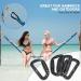 BEIFENG Heavy Duty Locking Carabiner Clips - 4 Pack, Black - for Camping, Hiking, Outdoor, Gym - Small Carabiners for Dog Leash & Harness - Auto Locking - Buy Online on GoSupps.com