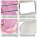 Fintie 2 in 1 Contact Lens & Eyeglasses Case - Portable Double-Sided Travel Case with Mirror Tweezer & Solution Bottle - Dreamy Marble Design - Buy Online on GoSupps.com