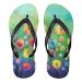 Mnsruu Watercolor Flower Flip Flops Home Hotel Spa Bedroom Travel XXL for Men Women