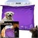 Pet Laundry Bag | Stops Pet Hair Blocking the Washing Machine | Cotton Jumbo Size Wash Bag YKK Zip Ideal For Dog Cat Horse Purple