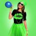 80s Women s Costume: Neon Party Outfit with T-Shirt Accessories & Leg Warmers | Sizes 7-3XL - Buy Online on GoSupps.com