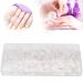200 Pieces White Nail Tips for Practice & Training | DIY False Fake Nail Manicure Tools for Beginners - Buy Online on GoSupps.com