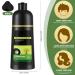 Buy Natural Black Hair Dye Shampoo 500ml - Non-Irritating Plant-Based Foam for Women | Best Hair Care Solution - Buy Online on GoSupps.com