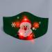 Riou Christmas Face Mask LED - Washable Adult Motif Fabric Bandana for Fun Protection & Versatility - Buy Online on GoSupps.com