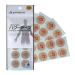 Phiten X30 Titanium Power Tape Discs - Round Shaped Discs Water-Resistant Athletic Tape for Muscle, Knee, Elbow, Shoulder, and Joint Support - Professional Sports Therapeutic Tape - 50 Pieces 50 PCS/ X30 Titanium Power Tape Discs
