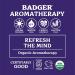 Badger Company Stress Soother - Tangerine & Rosemary 0.60 oz | Natural Anxiety Relief - Buy Online on GoSupps.com