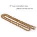 47'' Light Metal Crossbody Purse Chain Straps Replacement for Bag Handbag (Antique Gold) - Buy Online on GoSupps.com