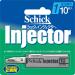 Chic Schick Injector 1 bladed Blade (10 Pieces)