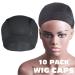 Bevisun 10 Pack Stretchable Dome Mesh Wig Caps for Women - Black Lace Front Wig Making - 10 Count - Buy Online on GoSupps.com